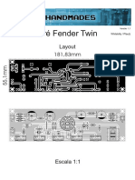Esquema amplificador Pré Fender Twin