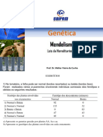 8.2 Exercicios Mendelismo