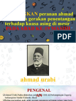 Peranan Ahmad Urabi Pasha