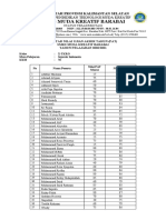 Format Nilai PAT Sejarah Indonesia 2020-2021