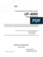 Troubleshooting: Fully Automated Urine Particle Analyzer