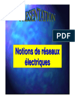 Notions de Réseaux Electriques