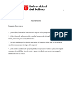 Presupuestos empresariales: influencia financiera, objetivos, fijación de precios