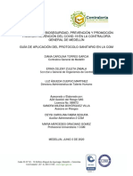 Protocolo de Bioseguridad, Prevención y Promoción para La Prevención Del Covid-19 en La Contraloría General de Medellín