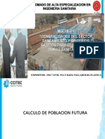 DIPLOMADO DE ALTA ESPECIALIZACION EN INGENIERIA SANITARIA (MODULO I- POBLACION FUTURA)