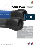 Plug&Play pipe joining system