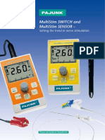 Neuroestimulador MultiStim - Switch - Sensor - GB