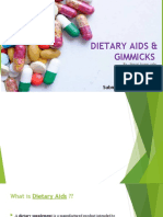 Dietary Aids & Gimmicks