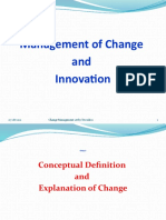 Change Management - Chap 3