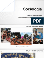 Cultura e sociedadeCultura e identidade nacional –Parte I