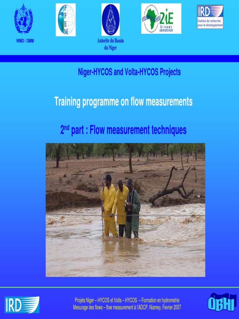 Training Programme On Flow Measurements 2 Part Flow Measurement