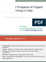 Organic Farming Prospects in India