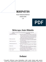 Kasus 1 Rhinitis - BlokRS - Tingkat2 - NRP1910211042 - Ihsan Febrianto Rahman