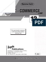 Namma Kalvi EC - COMMERCE 12th guide