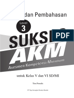 Kunci Sukses AKM Level 3 SD