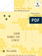 PPT THUYẾT TRÌNH MẬT ONG BABY BEE