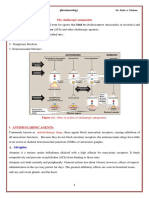 The Cholinergic Antagonists: Pharmacology