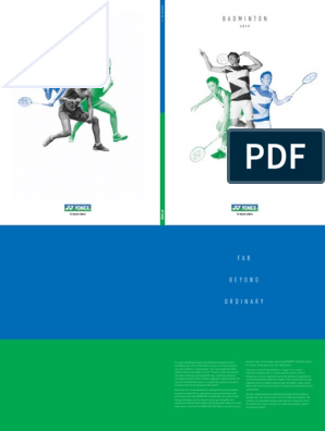 2019 Badminton Catalogue, PDF, Racquet Sports