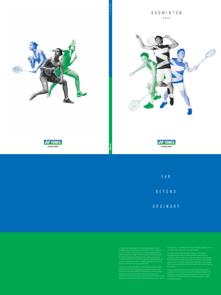 2019 Badminton Catalogue | PDF | Racquet Sports | Materials