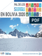 SDSN Bolivia - Atlas Municipal de Los Objetivos de Desarrollo Sostenible en Bolivia 2020