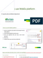 How to use WebEx Platform v02 (002)