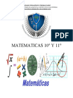 PORTADA DE MODULOS MATEMATICAS Y GEOMETRIA 10 y 11