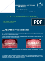 Alargamiento de Corona Funcional