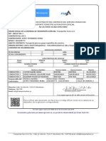 Formato Unico de Extracto Del Contrato Del Servicio Publico de Transporte Terrestre Automotor Especial