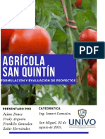 Agricola San Quitín FYEP 2019