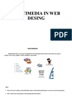 Multimedia in Web Desing