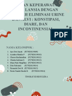 Askep Gerontik Eliminasi Urine Dan Alvi Kel 2