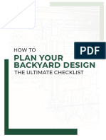 Plan Your Backyard Design: The Ultimate Checklist