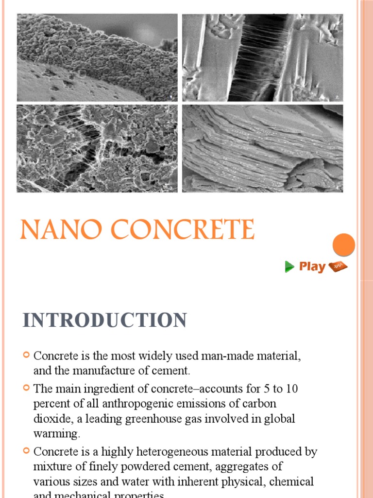 Nano Concrete | PDF | Nanotechnology | Concrete