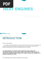 Heat Engines for Basic Mechanical Engineering
