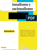 Nacionalismo y Postnacionalismo