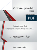 Centros de Gravedad y Masa