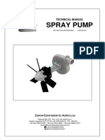 Spray Pump: Technical Manual