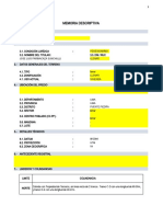 Memoria Descriptiva Puente Piedra