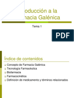 Tema 1 Introdccion a La Farmacia Galenica OCW