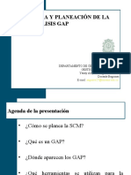 2.4 Estrategia y Planeación de La SCM - Análisis GAP