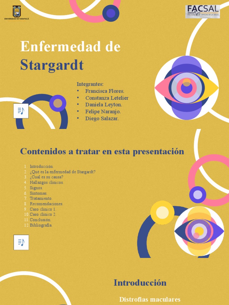 Enfermedad de Stargardt PDF Visión Oftalmología — free download