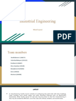 Industrial Engineering: Mixed Layout