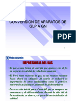 6.- Conversión de Aparatos de GLP a GN