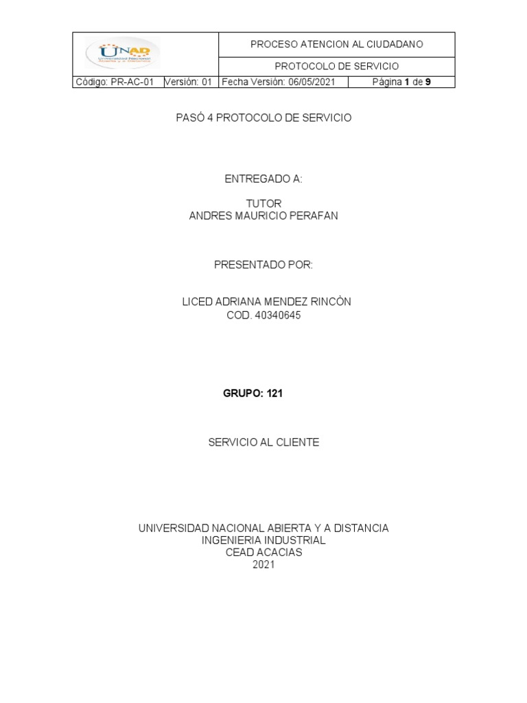 Protocolo de Servicio | PDF | Servidor (Computación) | Chat en linea