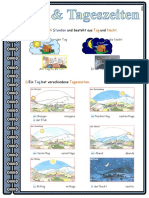 Tag Tageszeiten Lernposter Arbeitsblatter Bildbeschreibungen Bildworterbucher 24697