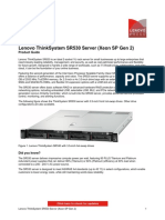 Lenovo Thinksystem Sr530 Server (Xeon SP Gen 2) : Product Guide