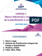 Unidad 1 - Marco Referencial de Planificación