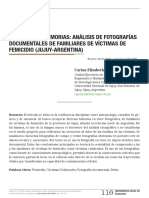 Gomez C.E.. 2020. Retratos de Memorias Análisis de Fotografías Documentales de Familiares de