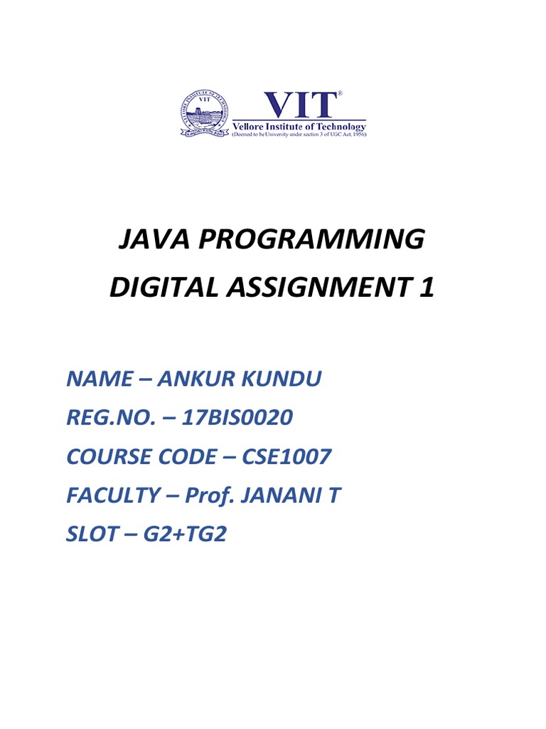 File Handling in Java PDF String Science) Java