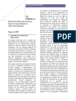 Educacion Reporte 2005